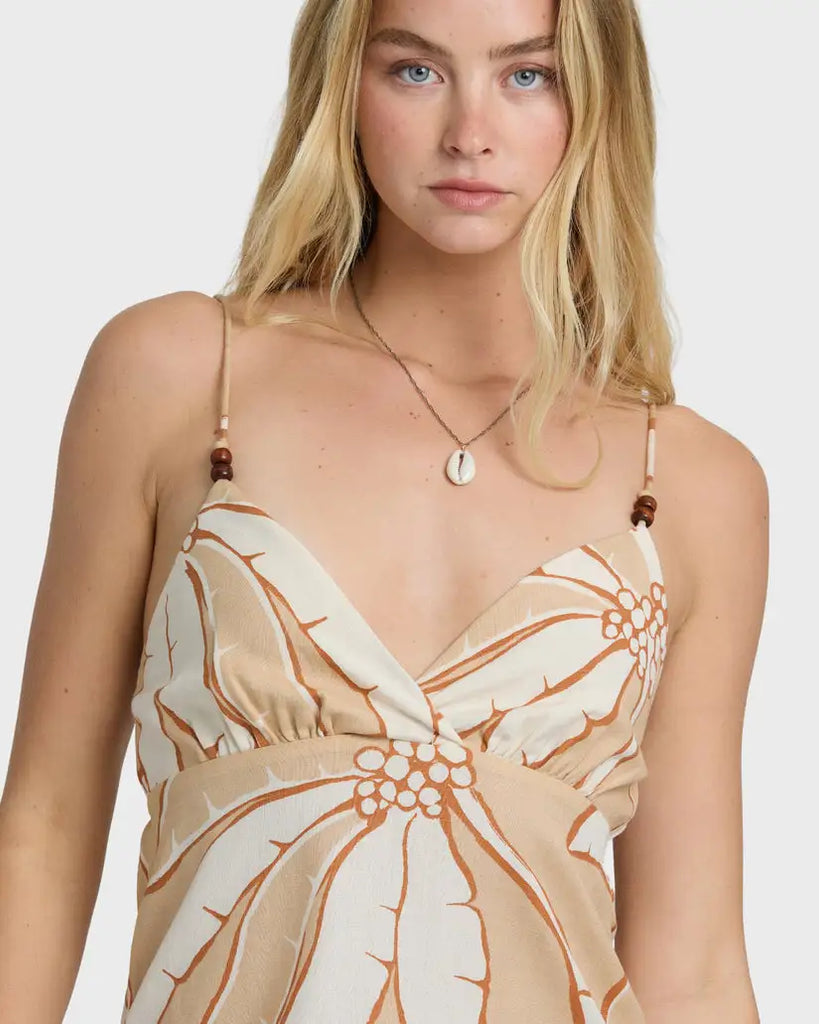 Billabong Womens Dress Tropic Breeze Midi