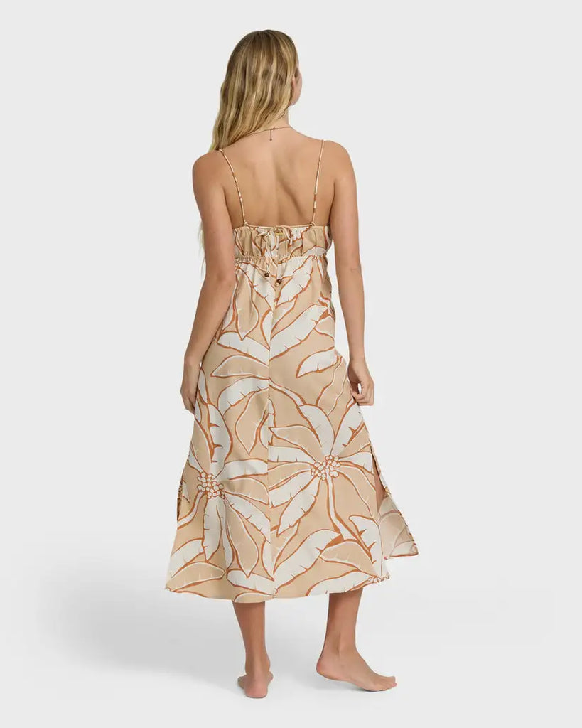 Billabong Women's Tropic Breeze Maxi Dress - Stone Billabong Women's Tropic Breeze Maxi Dress - Stone
