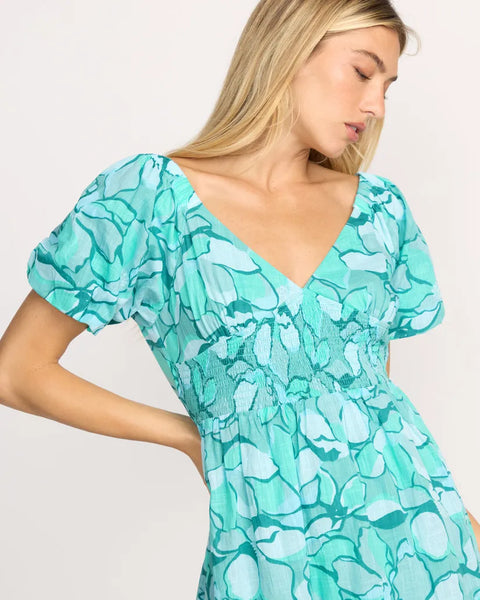 Billabong Womens Dress Go Coastal Midi