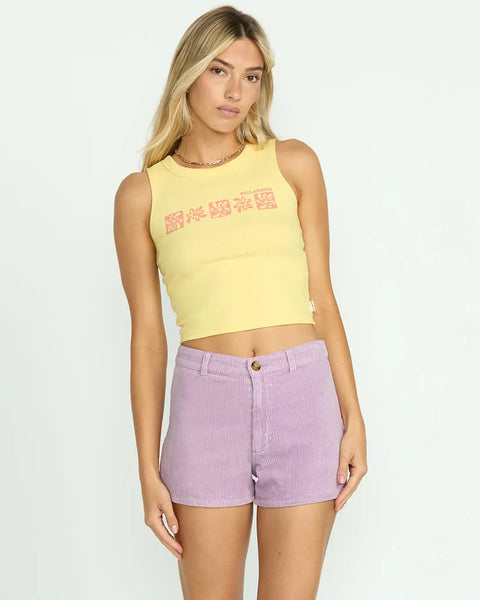 Billabong Womens Shorts Free Fall Corduroy