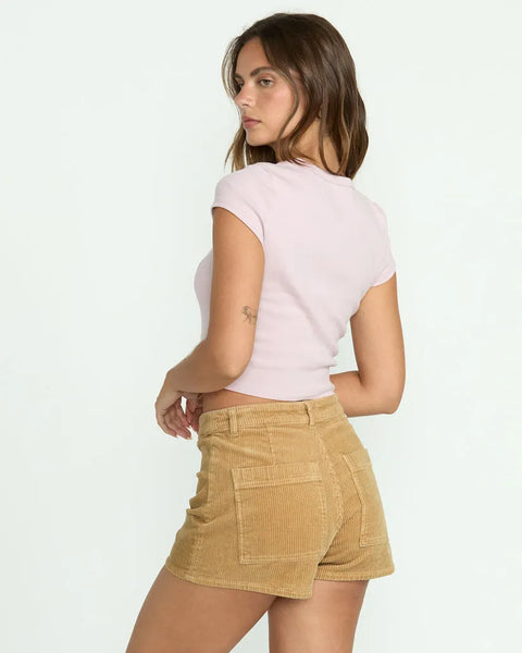 Billabong Womens Shorts Free Fall Corduroy
