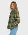 Billabong Womens Jacket Sundown Sherpa Shacket