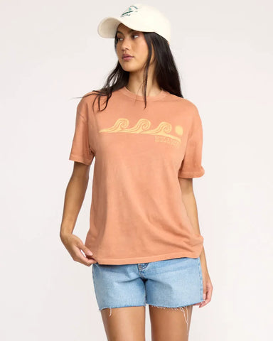 Billabong Womens Shirt Walking Fast