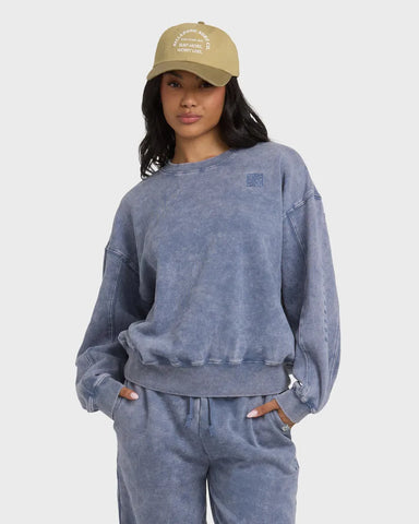 Billabong Womens Sweatshirt Saltwashed Kendal Crewneck