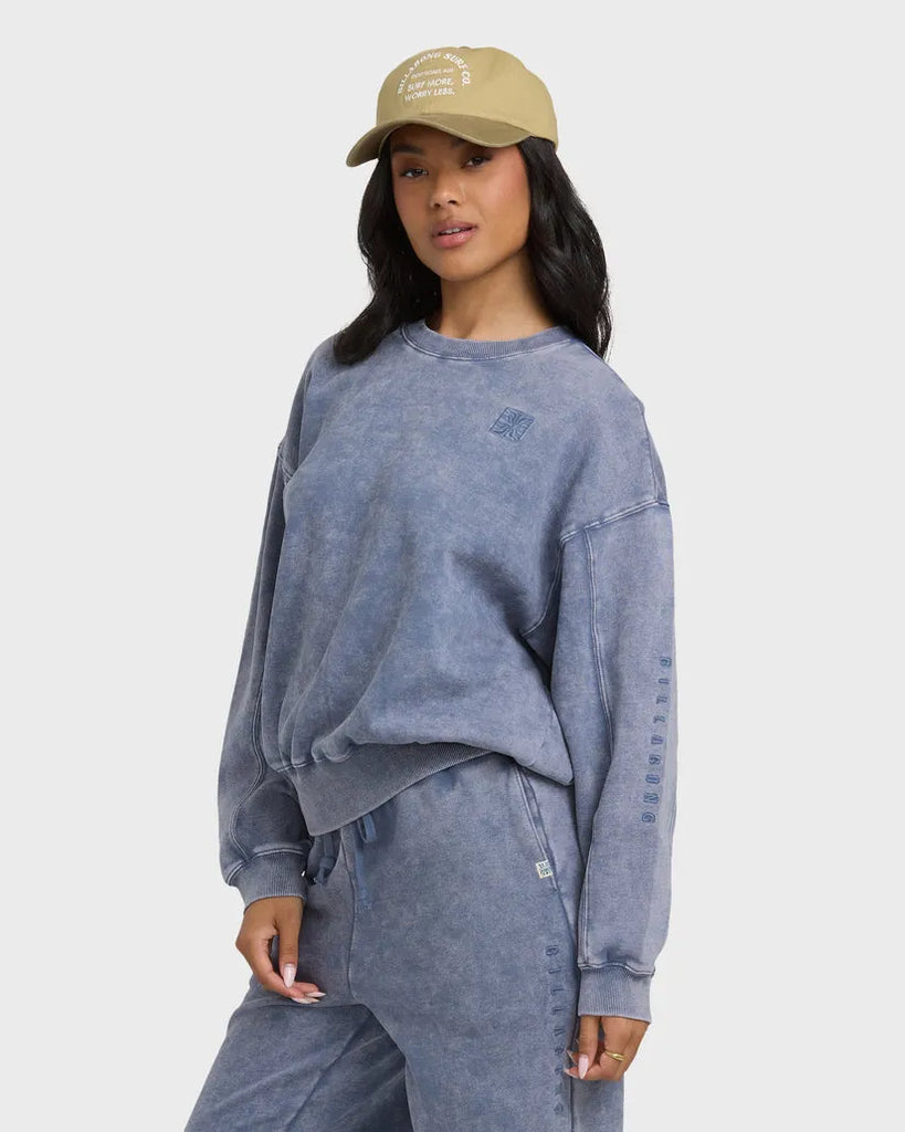 Billabong Womens Sweatshirt Saltwashed Kendal Crewneck