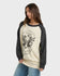 Billabong Womens Sweatshirt Emmers Raglan Crewneck