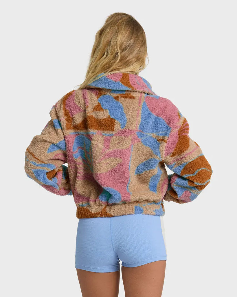 Billabong Womens Sweatshirt Barra Half Zip