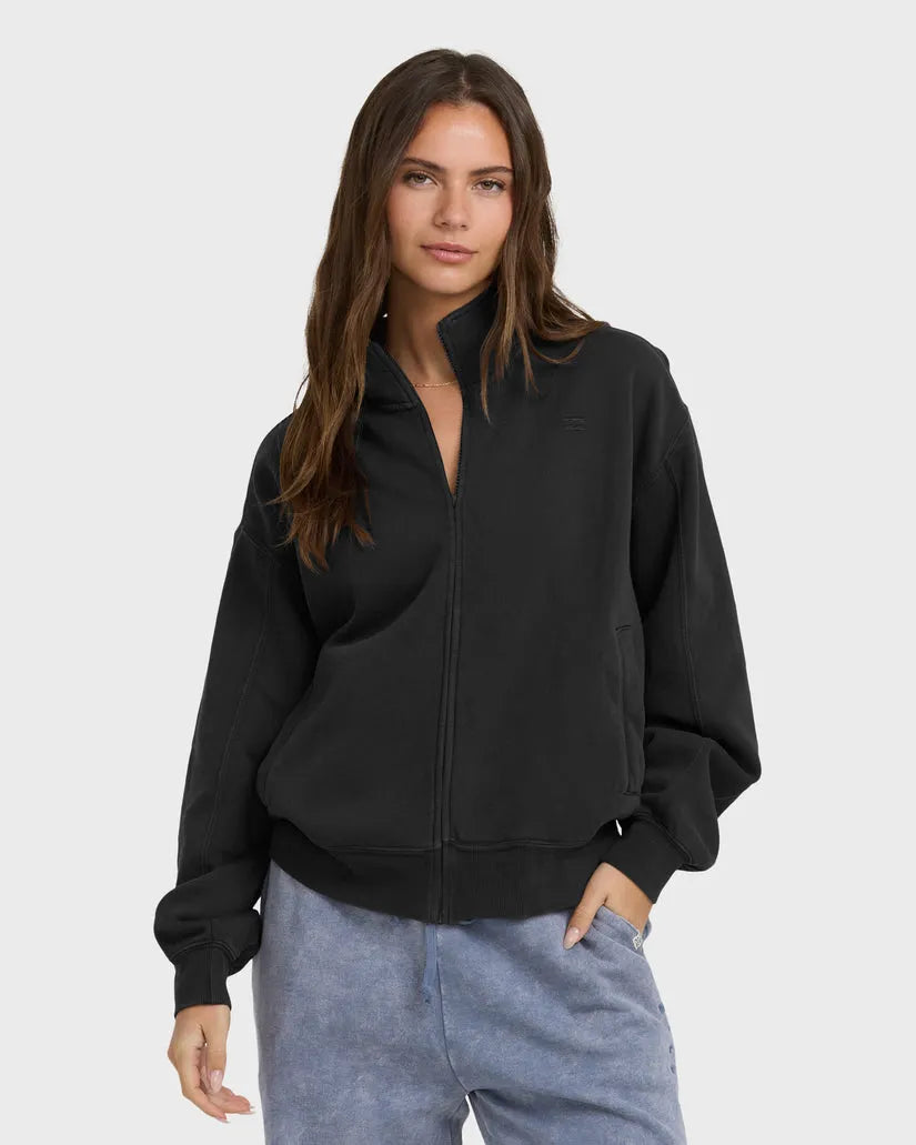 Billabong Womens Sweatshirt The Avery Zip