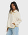Billabong Womens Sweatshirt Streamer Half Snap