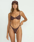 Billabong Womens Bikini Top Tanlines Morgan Underwire