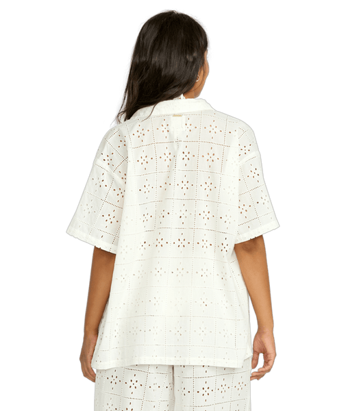 Billabong Womens Shirt Eyelet Crush SS Woven