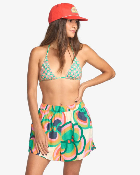 Billabong Womens Shorts Mami Wata Sea Ya Elasticated