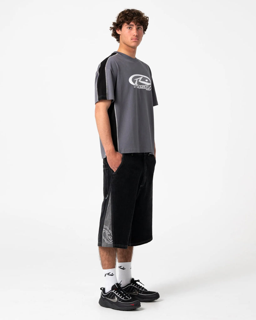 Rusty Mens Shirt Hit Up