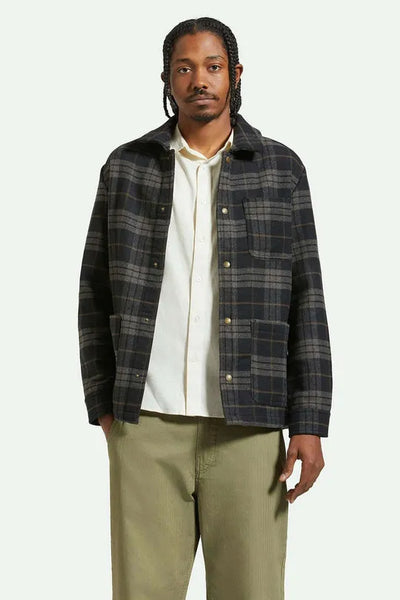 Brixton Mens Jacket Shop Menswear Chore Coat