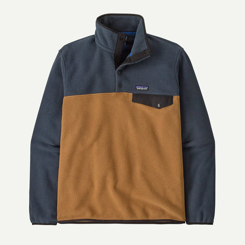 Patagonia Mens Sweatshirt Lightweight Synchilla Snap-T Fleece Pullover