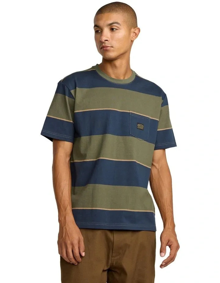 RVCA Mens Shirt Dayshift Stripe