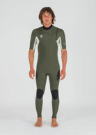 Vissla Mens Wetsuits Natural Seas 2-2 Short Sleeve Full Suit Wetsuit