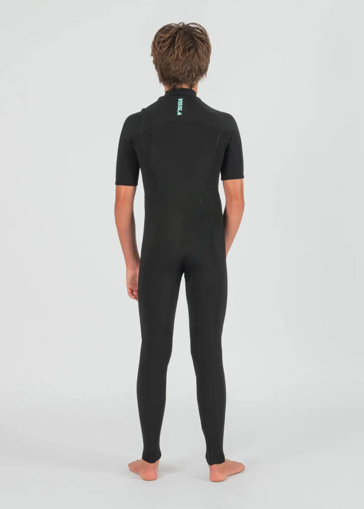 Vissla Kids Wetsuits 7 Seas Boys 2-2 Short Sleeve Full Wetsuit