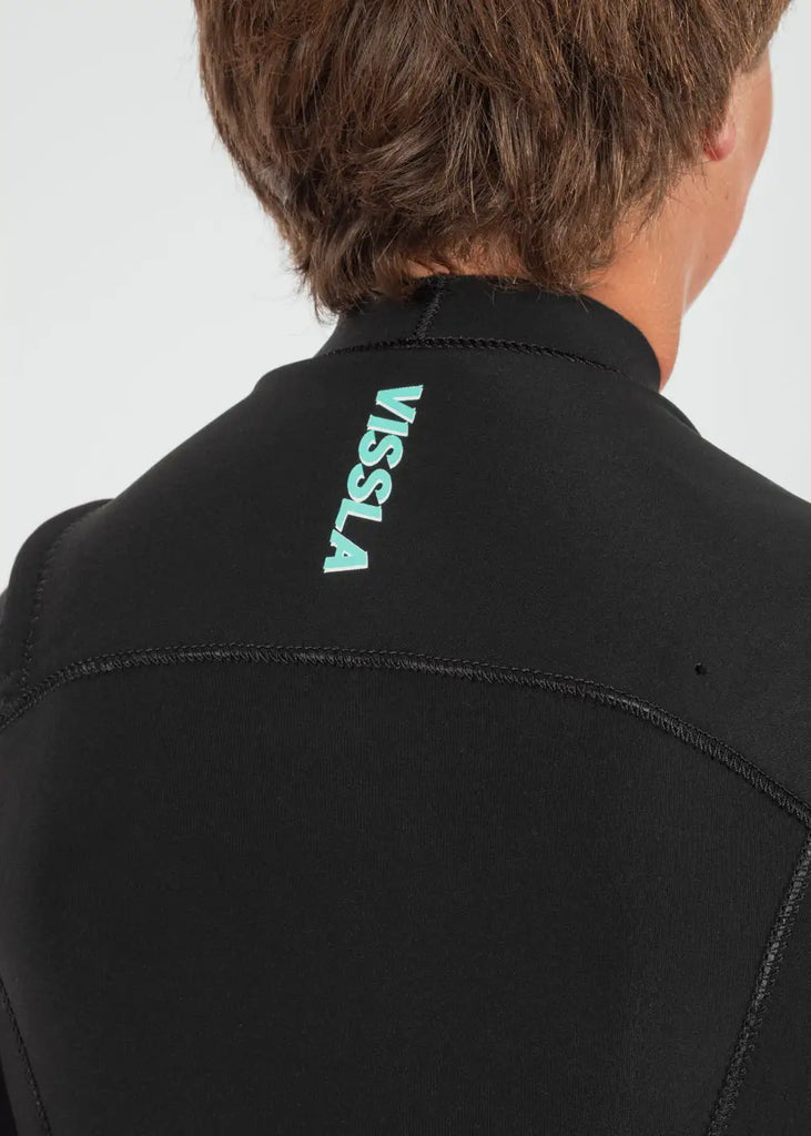 Vissla Kids Wetsuits 7 Seas Boys 2-2 Short Sleeve Full Wetsuit