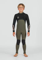 Vissla Kids Wetsuit 7 Seas Boys 3-2 Warbird Full Chest Zip Fullsuit