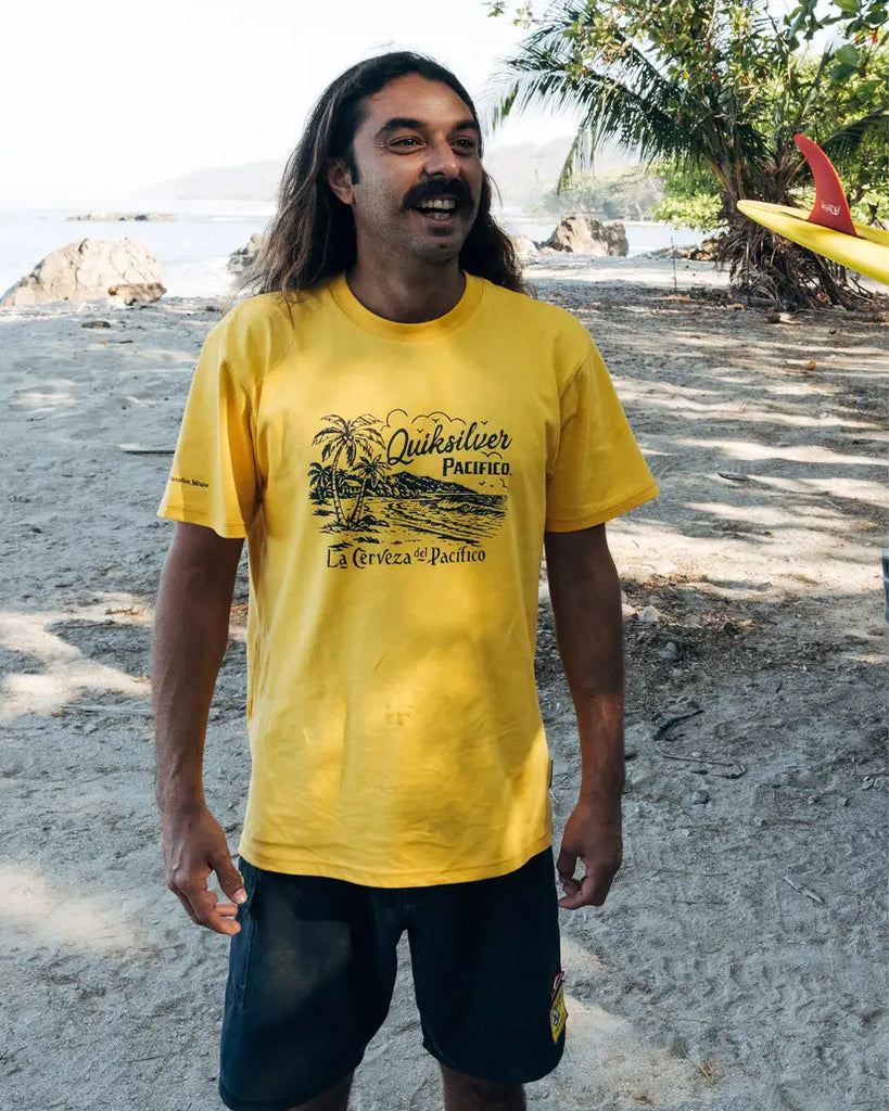 Quiksilver Mens Shirt Pacifico Coastal Paradise