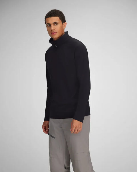 Obermeyer Mens Snow Layers Oly 1/4Zip Baselayer Top