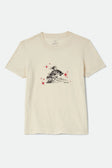 Brixton Womens Shirt Mid Century Ranch Slim Crew