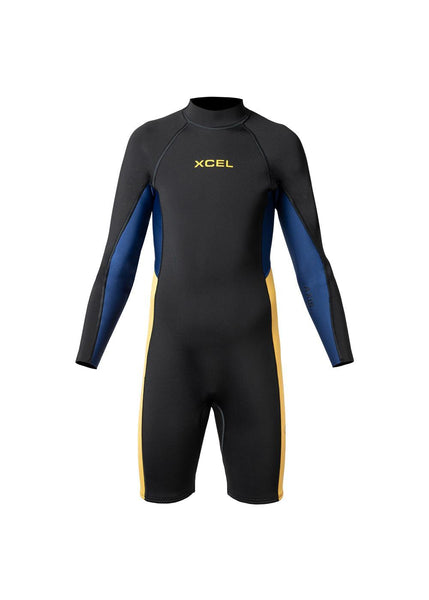 Xcel Kids' Axis Long Sleeve Springsuit 2mm DS