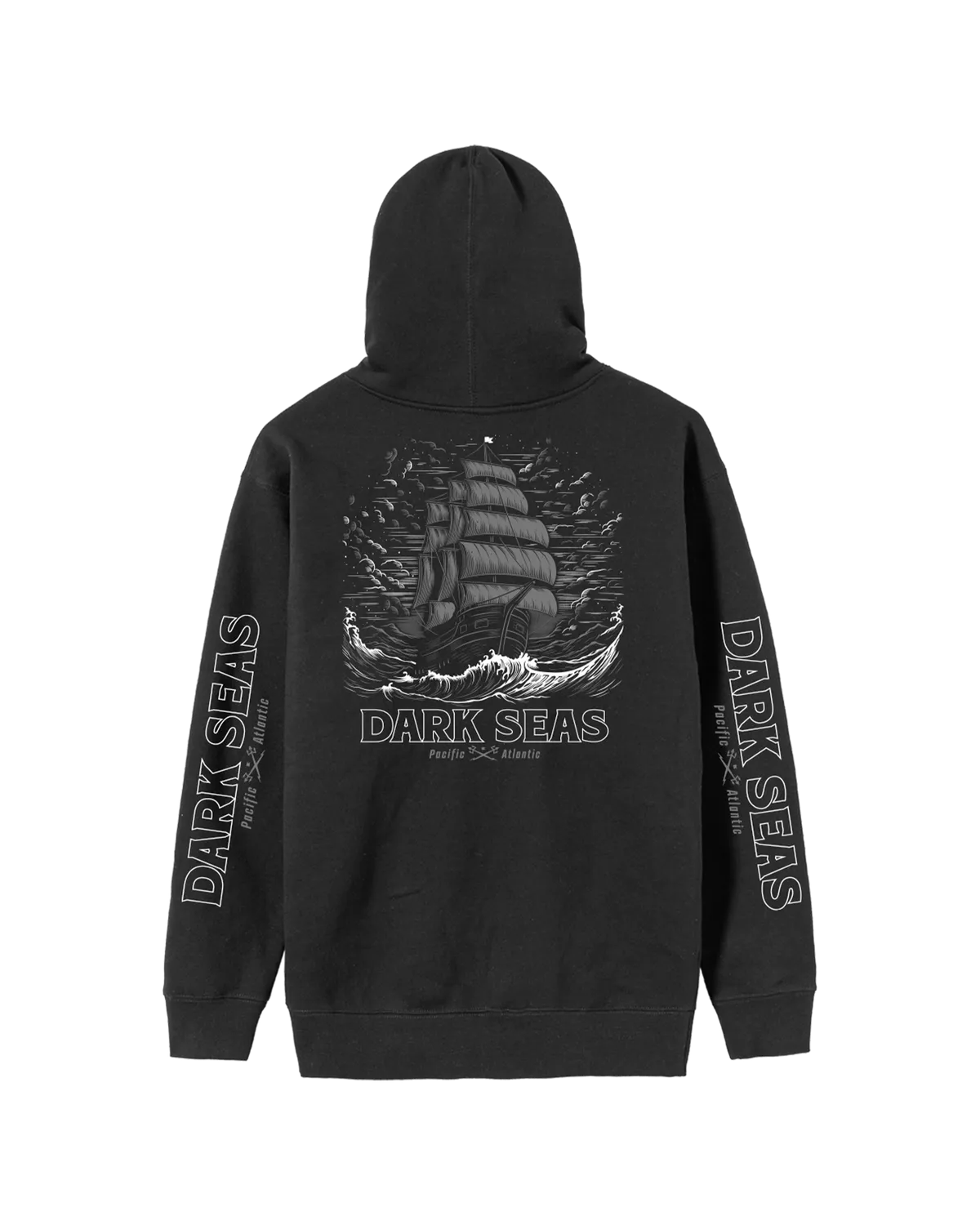 Dark Seas Mens Sweatshirt Dead Of Nite Pullover Hood