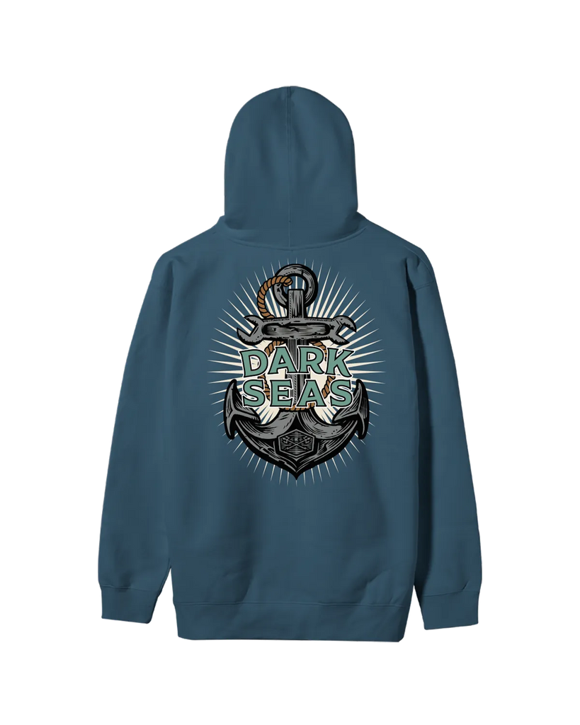 Dark Seas Mens Sweatshirt Anchorage Pullover Hood