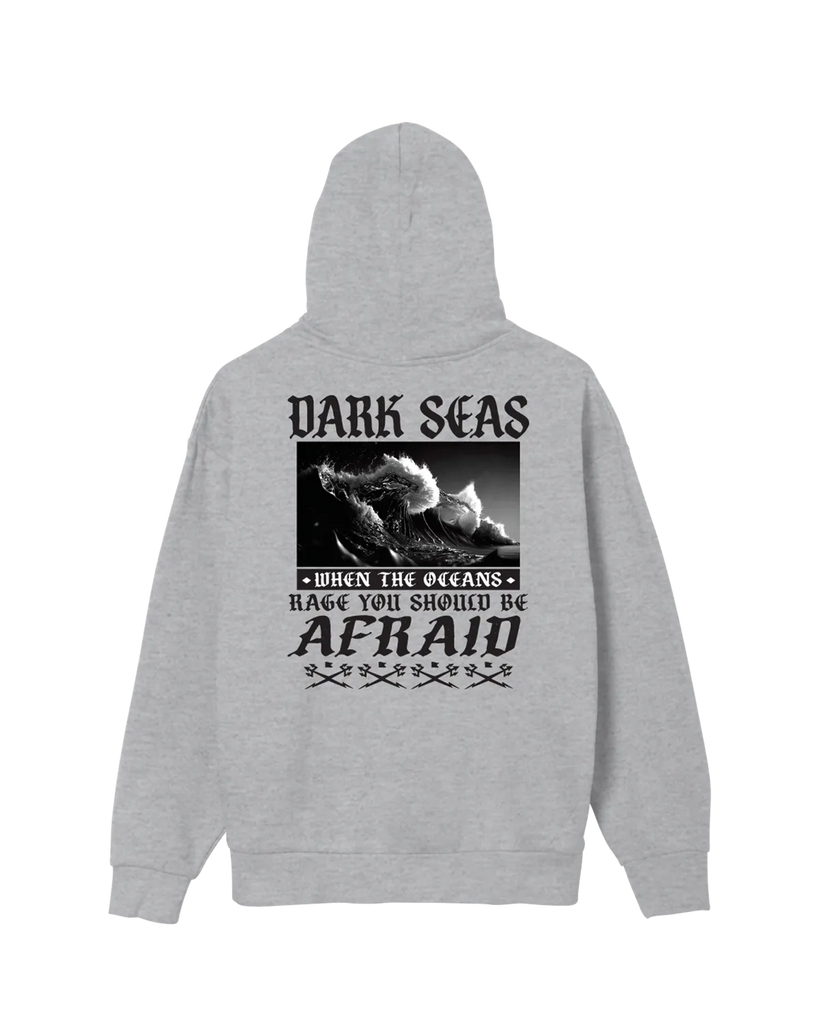 Dark Seas Mens Sweatshirt Be Afraid Pullover Hood