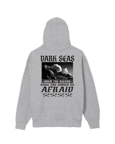 Dark Seas Mens Sweatshirt Be Afraid Pullover Hood
