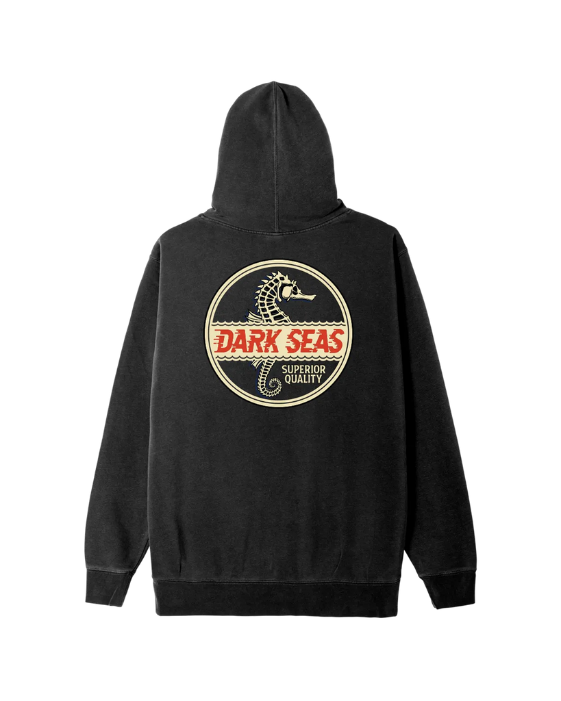 Dark Seas Mens Sweatshirt Oil Drum Pigment Pullover Hood