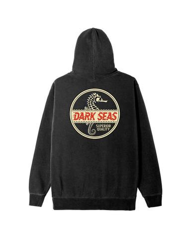 Dark Seas Mens Sweatshirt Oil Drum Pigment Pullover Hood