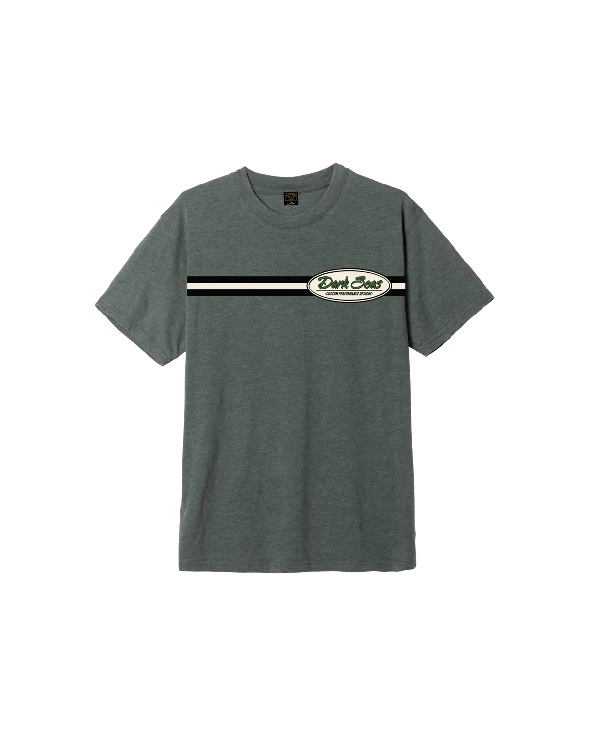 Dark Seas Mens Shirt Glass Off Mineral