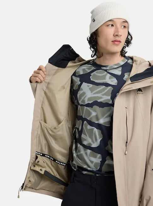 Burton Mens Snow Jacket Reserve 2L Stretch