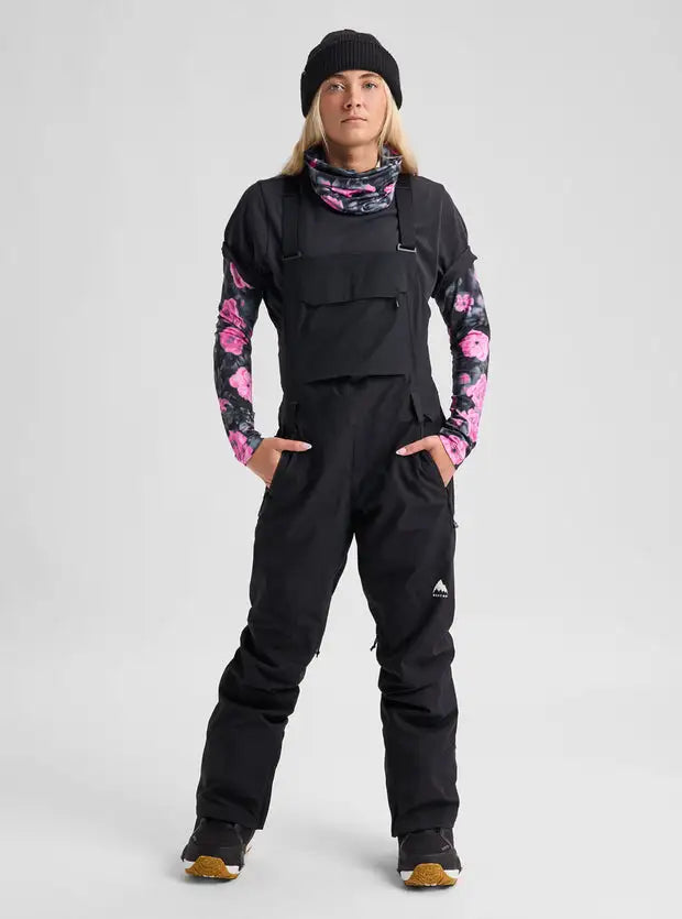 Burton Womens Snow Pants Burton Reserve 2L Stretch Bib