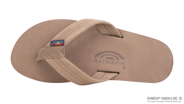 Rainbow Mens Sandals Double Layer Premier Leather