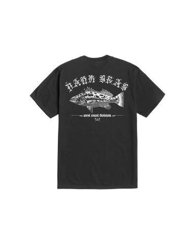 Dark Seas Mens Shirt Calico Bass