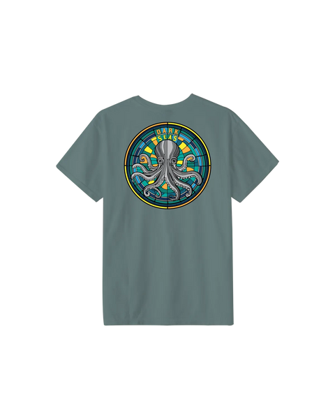 Dark Seas Mens Shirt Octo Glass Pigment