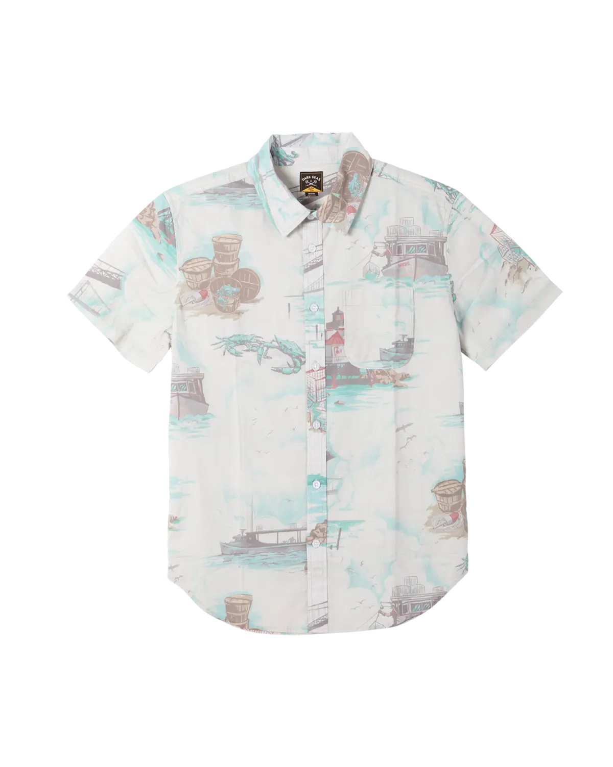Dark Seas Mens Woven Chesapeake
