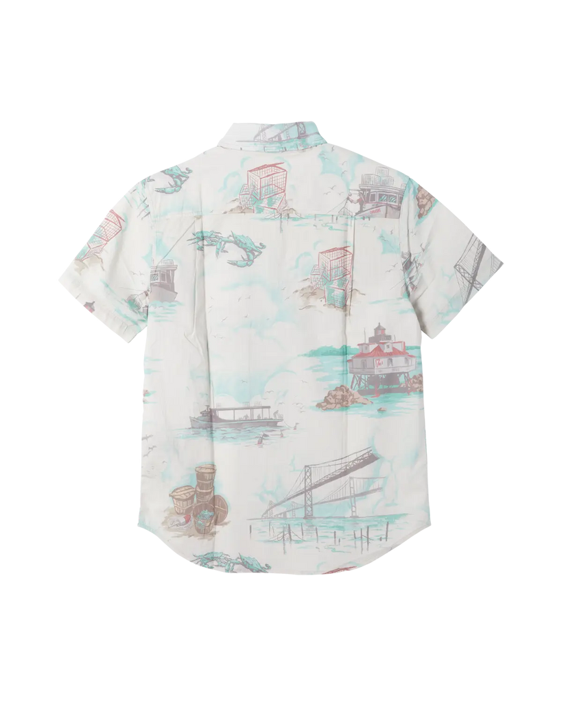 Dark Seas Mens Woven Chesapeake