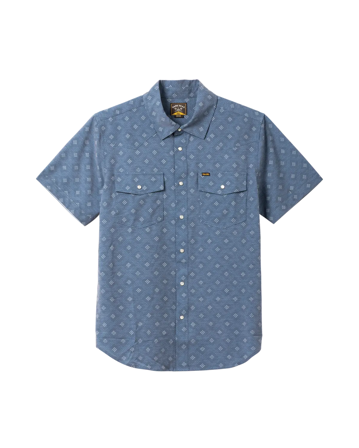 Dark Seas Mens Woven Barton SS UV