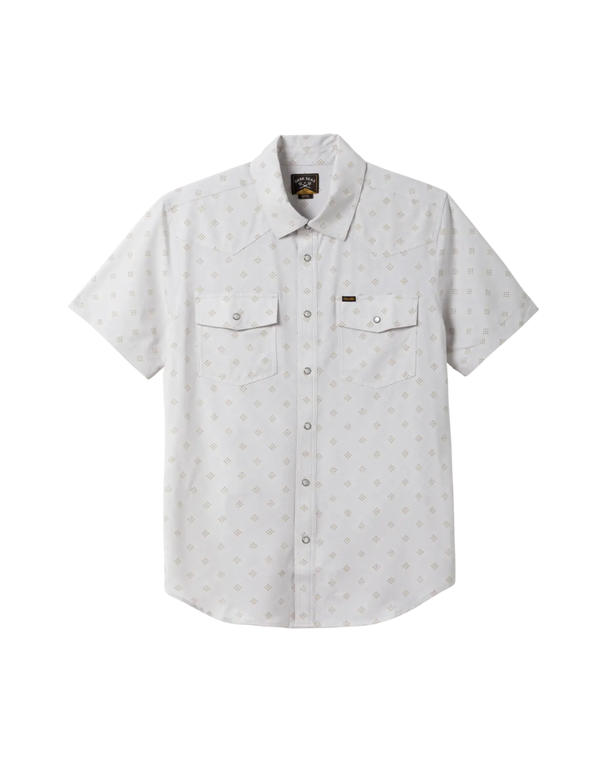 Dark Seas Mens Woven Barton SS UV