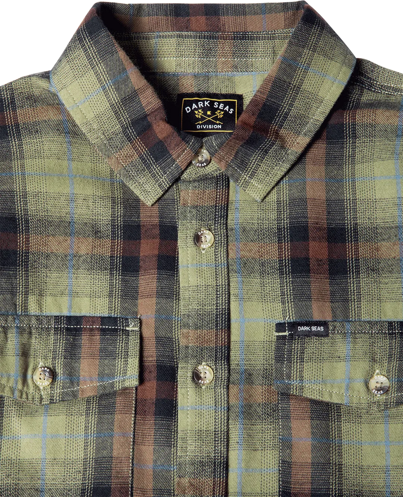 Dark Seas Mens Shirt Arrowhead Flannel