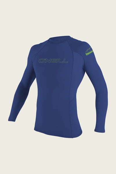 Oneill Youth Rashguard Basic Skins LS Crew