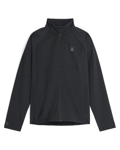 Spyder Mens Snow Layers Gridweb Full Zip Jacket