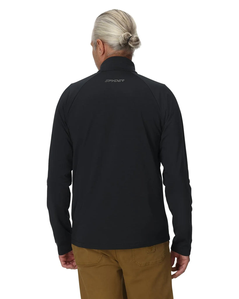 Spyder Mens Snow Layers Gridweb Full Zip Jacket