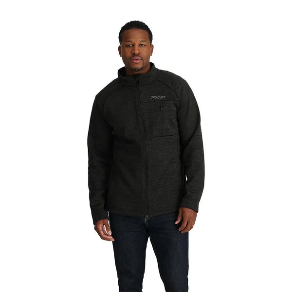 Spyder Mens Snow Layers Encore Full Zip Fleece Jacket