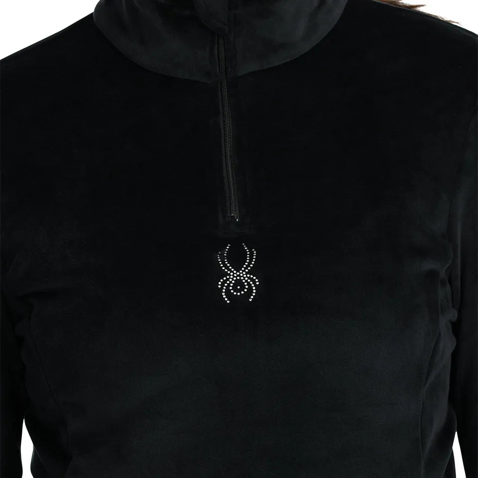 Spyder Womens Snow Layers Shimmer Bug Half Zip